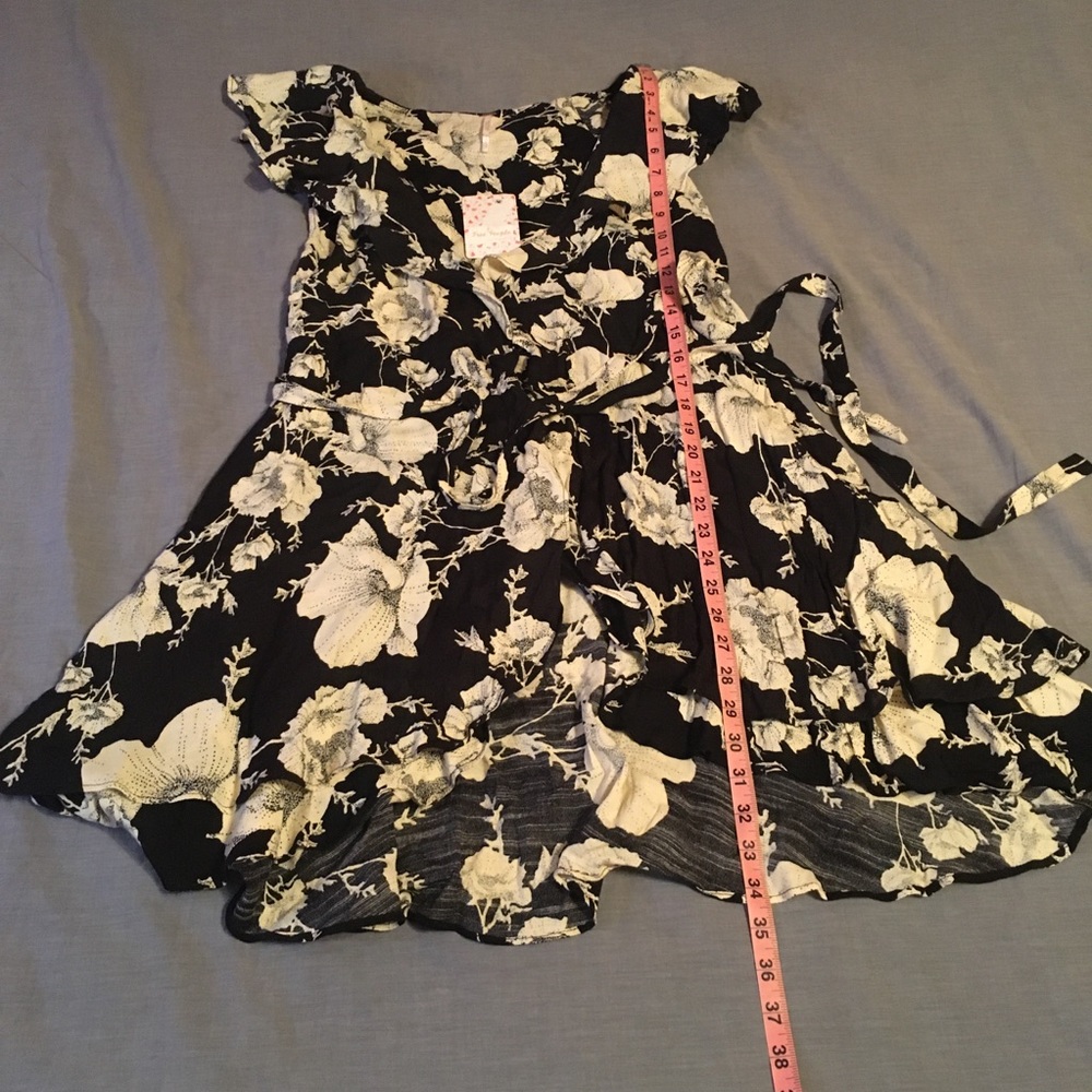Free People Wrap Mini Dress